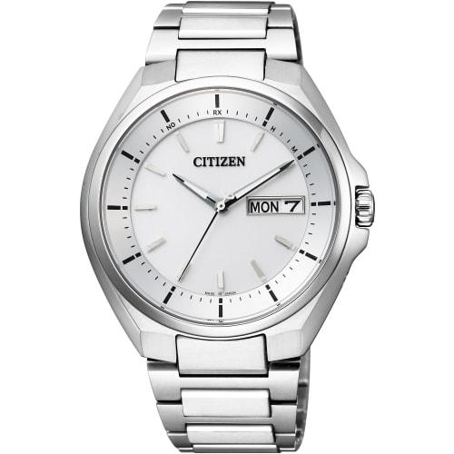 Citizen ATTESA Eco-Drive Radio-Controlled Watch with Day-Date Display, Men's AT6050-54A