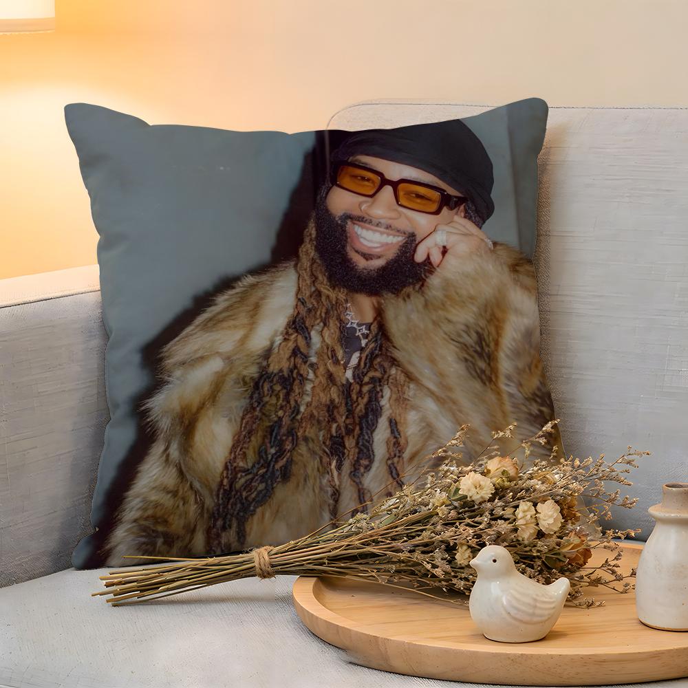 Cushion Cover  Linen  SkinFriendly Soft Decorative Case For Sofa Home Decor Hot Singer PPARTYNEXTDOOR Pillow Cover