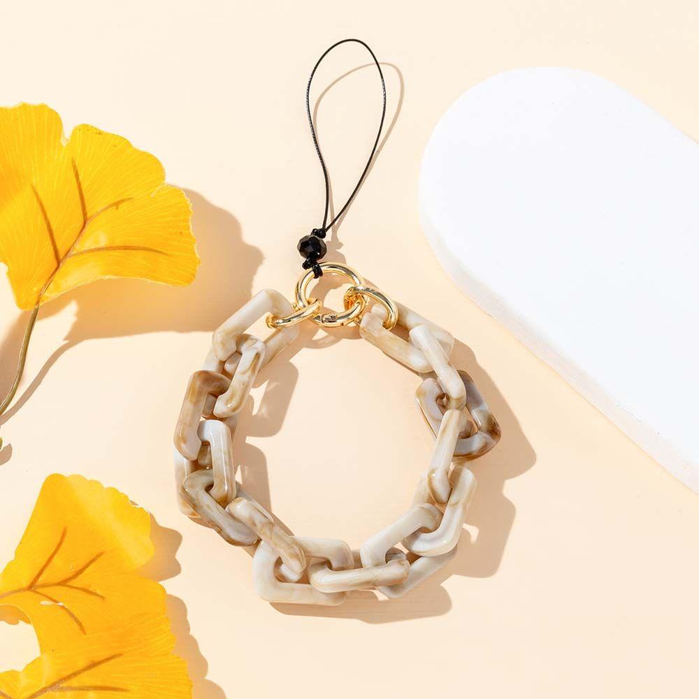 Chain Anti-Lost Ring Buckle Phone Lanyard Mobile Phone Strap Cell Phone Lanyard Soft Pottery Rope