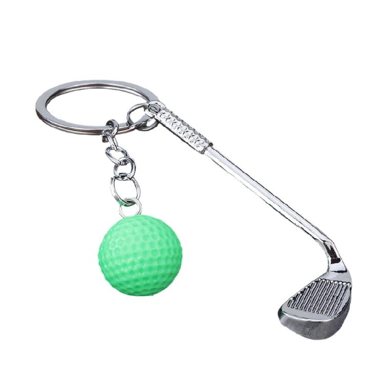 Backpack Keyring Ornament Golf Ball Key Chain Pendant Keychain Decorative Accessories Car Key Pendant Gift for Friend