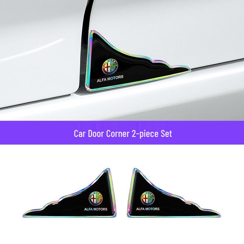 Alfa Romeo Giulia/Stelvio 7-Color Epoxy Scratch-Resistant Door Bowl Sticker