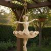 Hängende Ballettänzerin Pflanzgefäß Leichter Pflanzenhalter Geschenke Hängender Blumentopf Terrasse Balkon