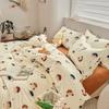 Kids Dinosaur Bedding Sets For Girls Boys  New Single Bed Sheet Set Cartoon Duvet Cover Set Pillowcase Bed Linen No Filler