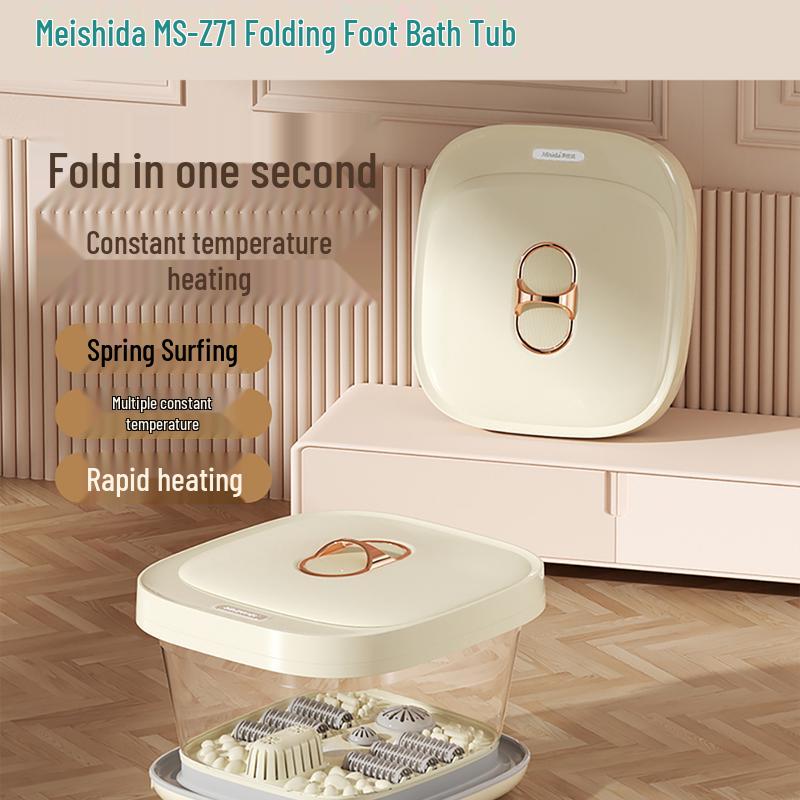 Misida Folding Heated Foot Spa Massager