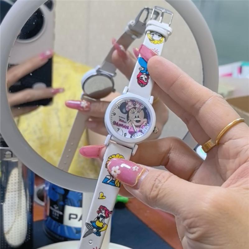 Cute Kt Cat Children'S Cartoon Watch High Value Boys And Girls 3-16 Years Old Primary And Secondary School Students Simple