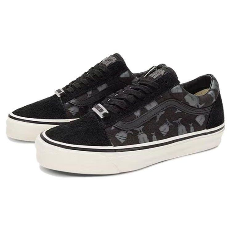 Undefeated x Vans OG Old Skool LX U-Man - Dark Shadow Unisex Sneakers Black VN0A4P3XBMA