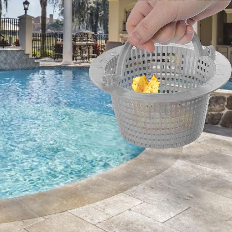 Pool Skimmer Basket For Inground Pools Replacement Skimmer Basket with Handle Pool Supplies Skimmer