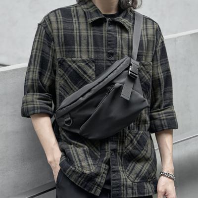 Sac bandoulière décontracté, sac de poitrine pour homme, sac pour téléphone portable, sac à bandoulière simple, mini sac bandoulière pour voyage, sac de sport