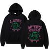 Later Gator Funny Meme Double-sided Print Hoodie Men Women Fashion Long-sleeved Loose Clothing for Winter Oversized Sweatshirt