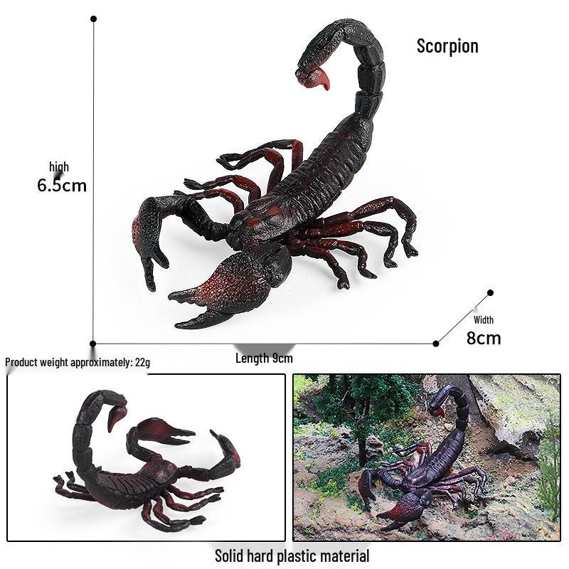 Children's Tarantula Model Toy - Realistic Prank Spider for Halloween & Cognitive Play