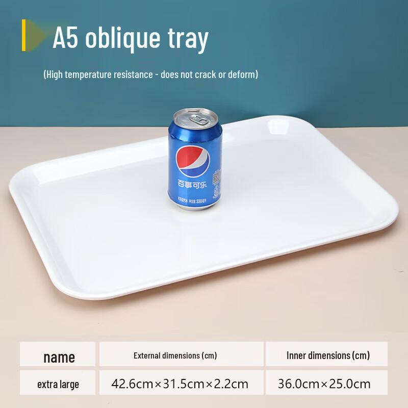 Huaihuang Rectangular Melamine Serving Tray