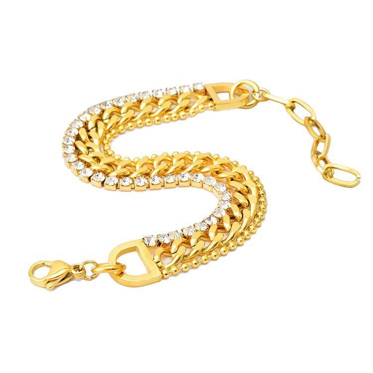 

Geometric Fashion Retro Women s Stainless Steel Bracelet