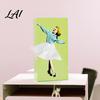 Stylish Tissue Storage Box Holder Creative Lady Flying Skirt Design Easy Access