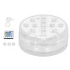16 Color RGB Pool Lamp LED Submersible Light with Magnet Suction Cup for Fish Tank Fountain Decor