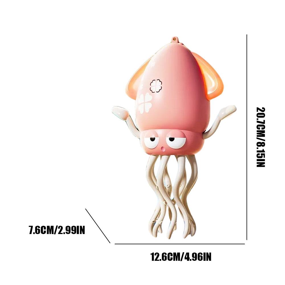 Electric Dancing Octopus Fidget Toys Anti-stress Anti Stress Luminous Music Baby Crawling Toys Games for Kids Children Pets Cat