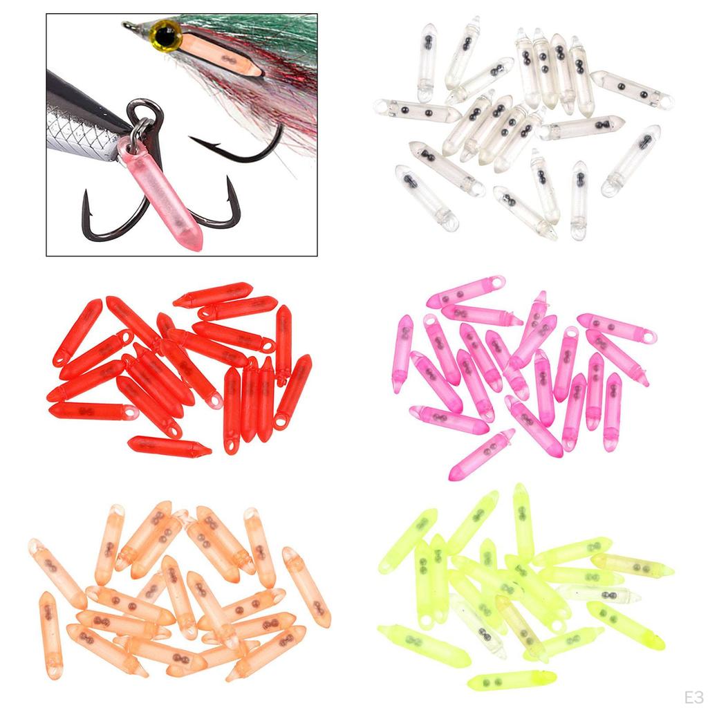 20 Pieces Fishing Rattles Accessories Tackle Easy to Use Freshwater Tools