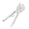 Keychain Multitool 8 in 1 Stainless Steel Screwdriver Bottle Opener Pocket Multitool with Keyring fo