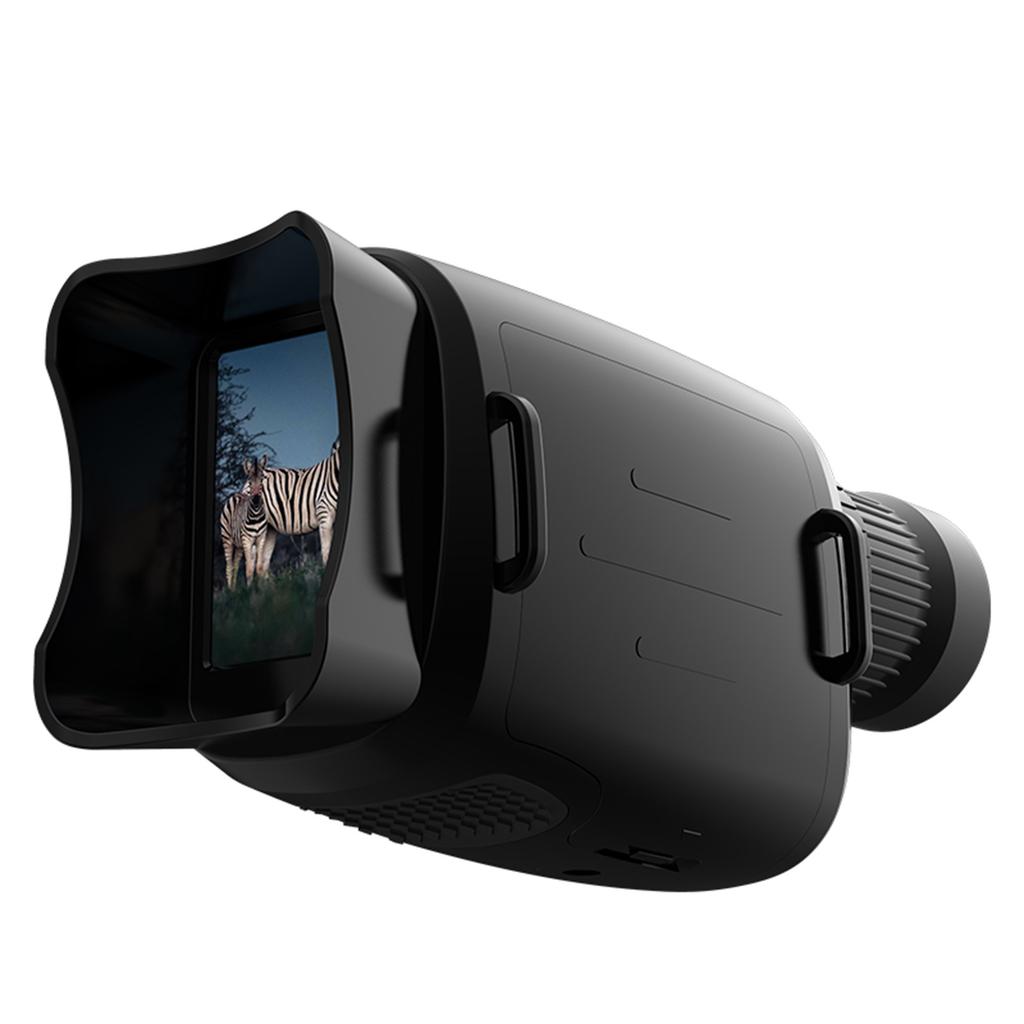 Night Vision Monocular with 16X Zoom 2000mAh Rechargeable Battery 32 GB SD Card Wrist Strap