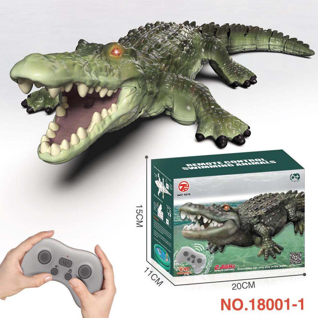 2.4G Remote Control Electric Shark Toy - Wireless Charging Water Toy for Kids