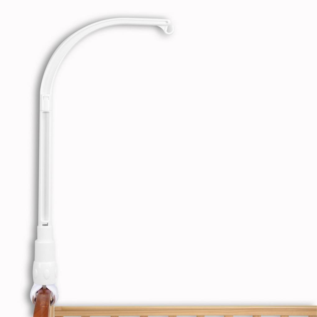 Baby Crib Mobile Bed Rattle Bell Toy Dolls Holder Nursery Bedroom Decorative Arm Bracket Accessories for Girls