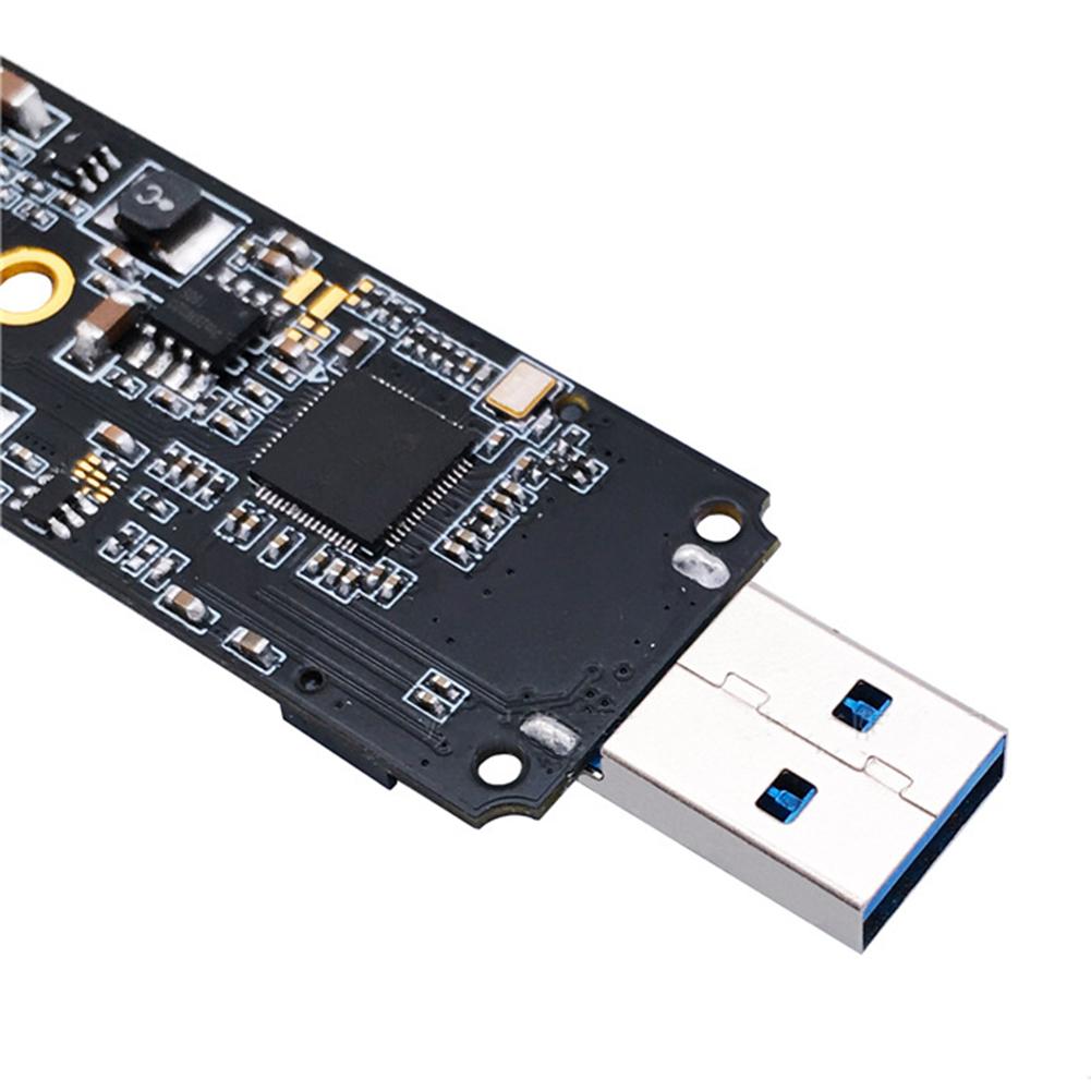 NVMe To USB Adapter 10Gbps M.2 M Key SSD To To USB 3.1 Gen 2 Type A Card