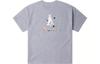 Women's T-Shirt Converse Summer Beach Drop Shoulder Sleeve T Shirt Women's Gray