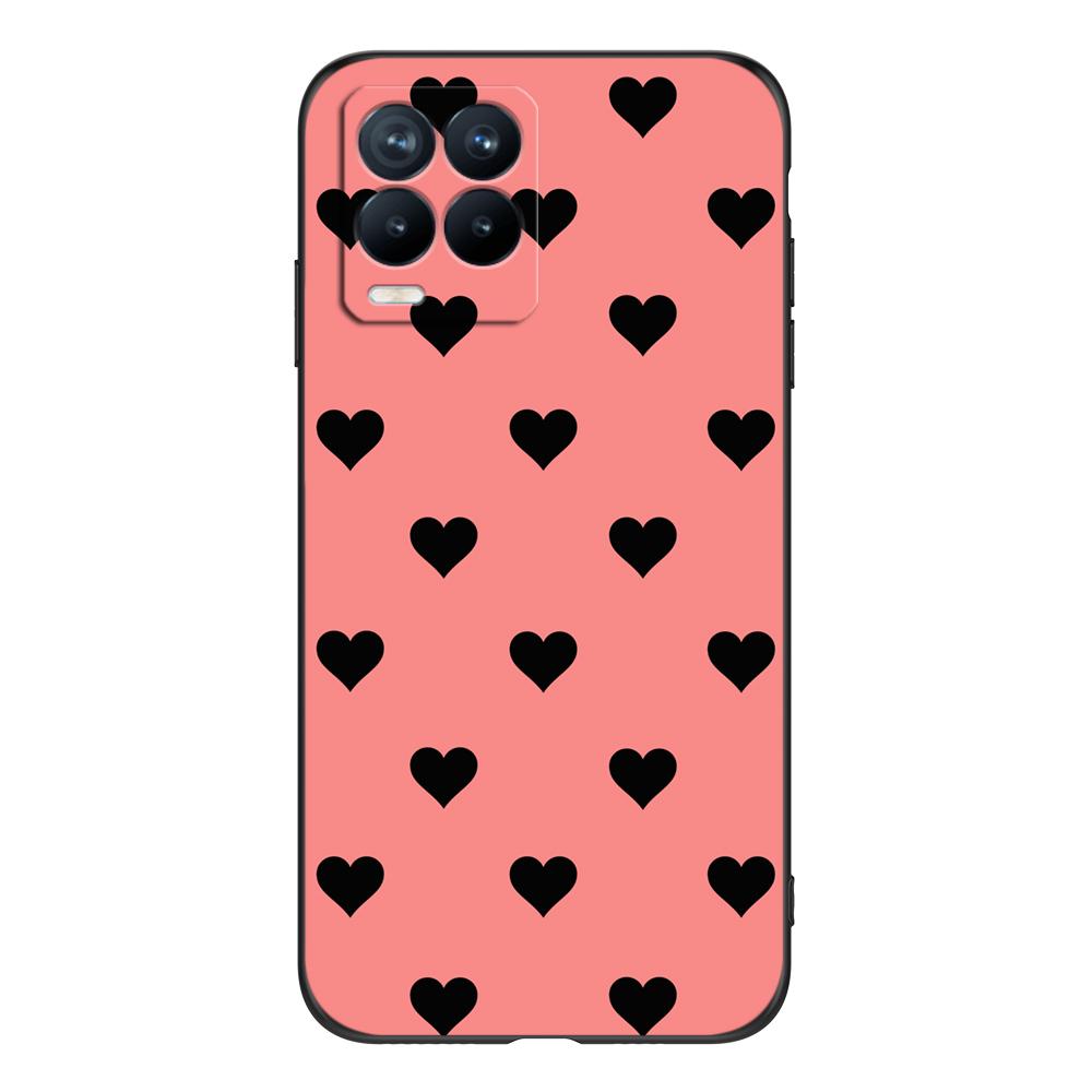 Für Realme 8 5G 4G Hülle Rückseitige Abdeckung Für Realme 8 Pro Hülle Für Realme 8i Hülle Für Realme8 Schwarze Tpu Hülle niedlich funy