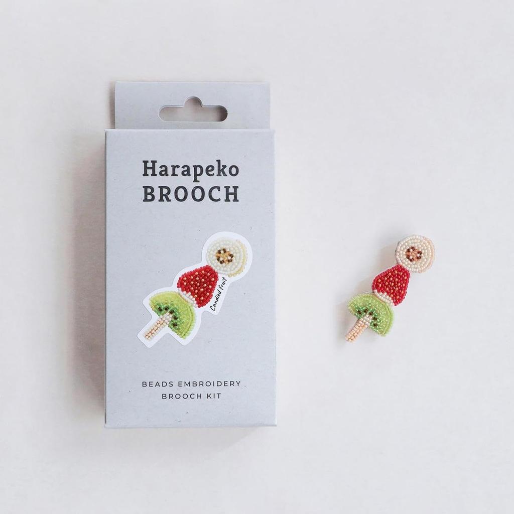 MIYUKI Hungry Brooch Made with Bead Embroidery Bead Kit <Fruit Candy> HCA20-12