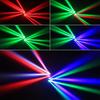 Four Head Full Color Beam Moving Head Light LED 150W RGBW DMX Controller Stage Laser Effect Light For Disco Party Wedding