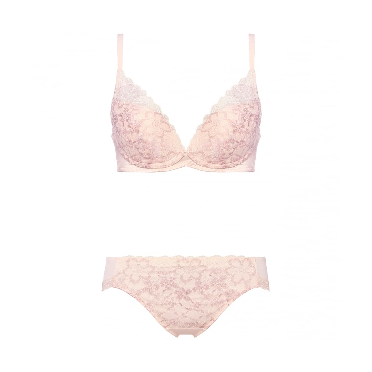 

by Inner Set Dream Bra Комплект Бюстгальтер и Шорты Dream Daylily M019 E65M [Amostyle Triumph] Без косточек и Женский (розовый)