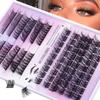 Diy Segmented Single-Cluster False Eyelashes Grafted Eyelashes Large-Capacity Combination Set