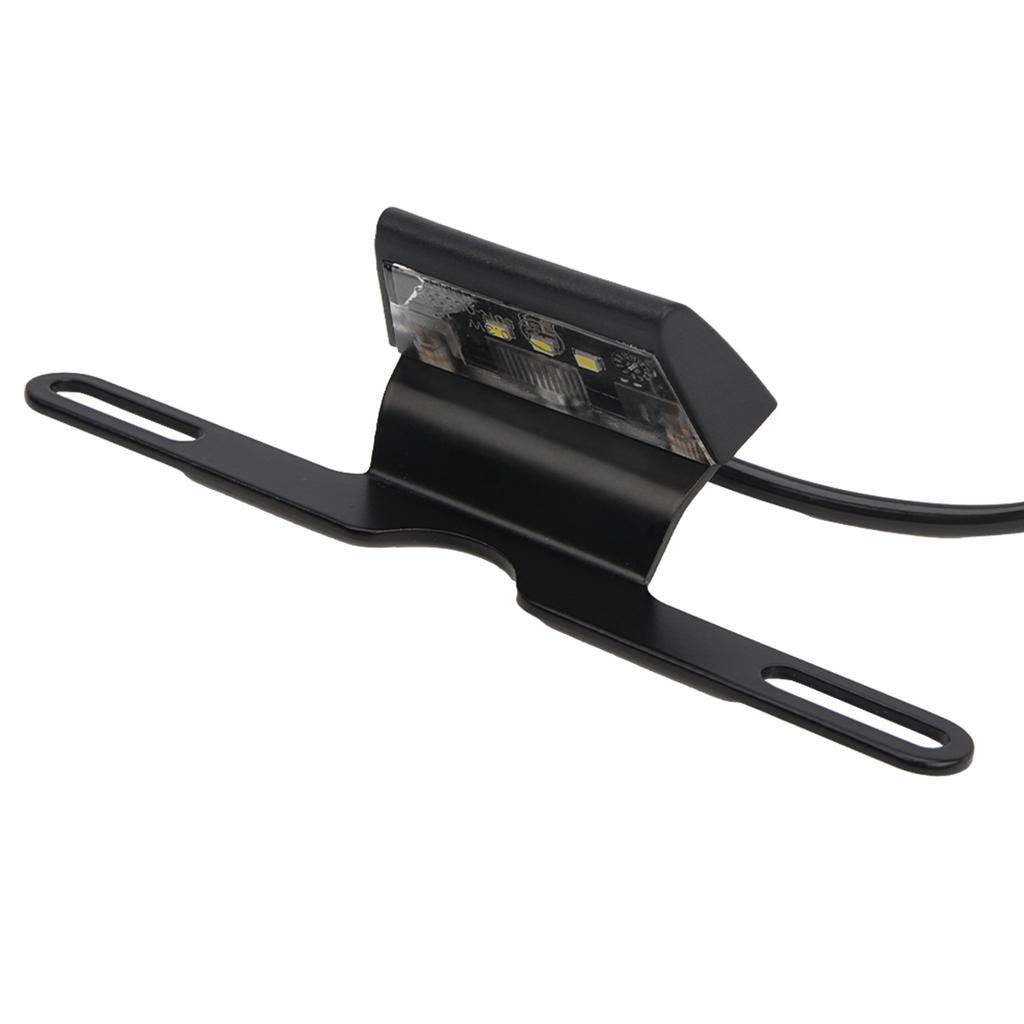 License Plate Lamp with  Bracket Motorcycle License Plate Tail Light Holder Motorcycle Accessories for Scooters & ATVs