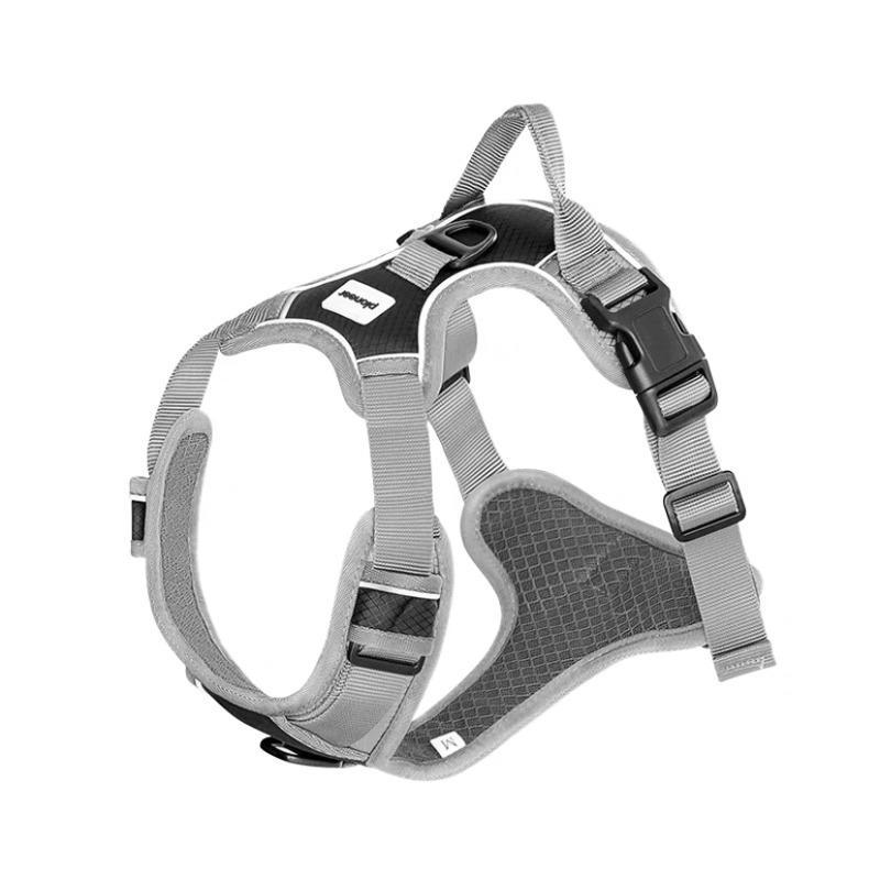 Pet chest strap Large, medium and small dog chest strap Contrasting color anti-explosion dog rope Walking dog leash Vest type