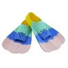 Silicone Short Fin Snorkeling Fins Kids Adults Water Sports Training Outdoor Swimming Gear