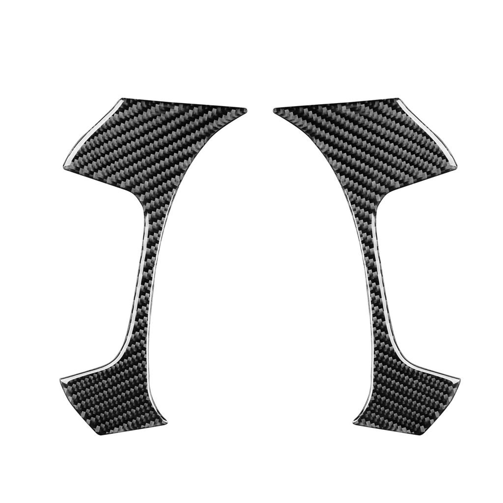 New Car Steering Wheel Button Cover Trim Sticker Decoration For Chevrolet Silverado Sierra 2007-2013 Red Black Carbon Fiber Look