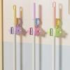 Dopamine Suction Cup Mop Holder Punch Free Mop Broom Holder Durable Mop Storage Clips  Bathroom