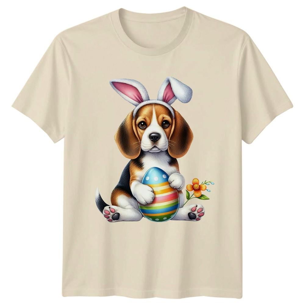 Beagle Puppy With Easter Bunny Ears TShirt Beagle Dog Seasonal Easter