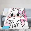 Boykisser Knitted Blankets Velvet Cat Super Warm Throw Blankets for Home Couch Bed Rug