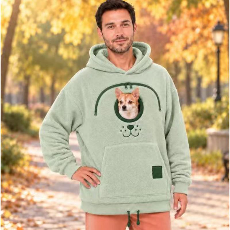 Unisex Oversized Hooded Sweatshirt With Pet