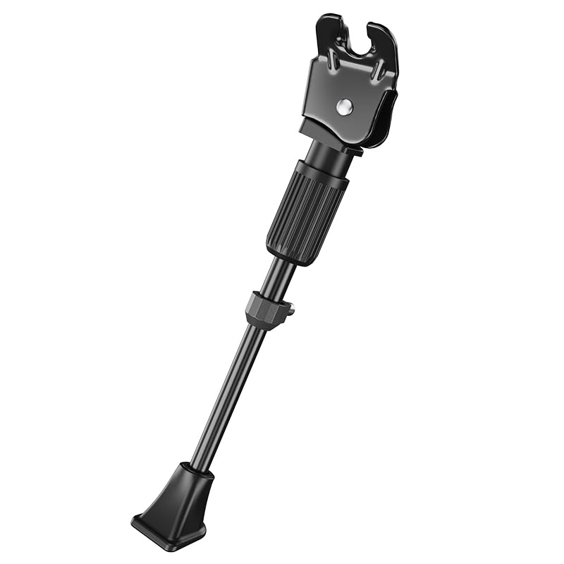 

CYFIE Велосипедный боковой регулируемый дополнительный руль Easy Tools Stand, Kickstand, Stand, Длина, 12 , 14 , 16 , 18 , 20 , 12-20 , Детский велосипед, чёрный