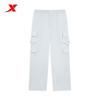 Xtep Men's Casual Straight-Leg Outdoor Cargo Pants