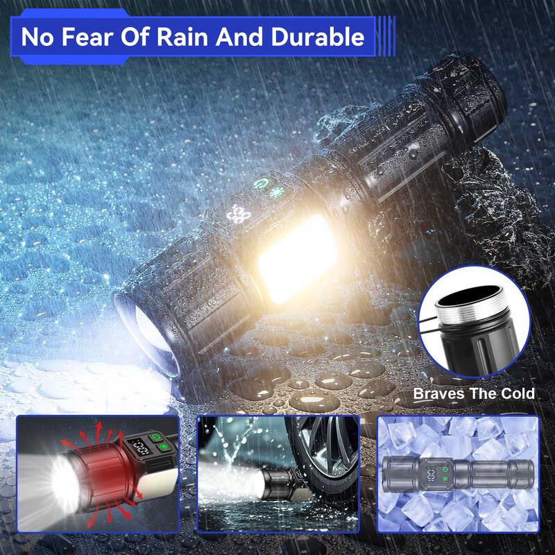 HEIXIE High-Power Rechargeable Outdoor Flashlight