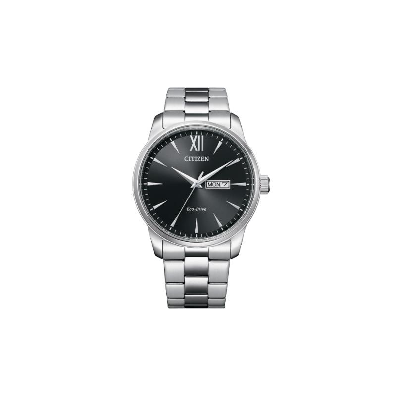

CITIZEN Eco-Drive Series Calendar Display Solar Quartz Steel Strap Men s Watch Black Dial BM8550-81E чорний