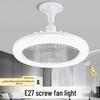 E27 Screw Base Silent LED Fan Light Bulb - Multi-functional Integrated Fan and Light for Restaurants