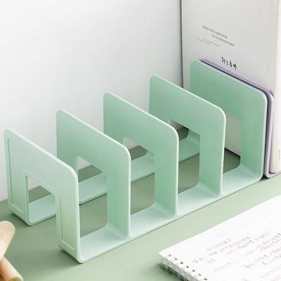4 siatki podpórki na książki półka na książki dekoracja na biurko stojak do przechowywania Bookend stojak na książki szkolne artykuły papiernicze organizer na dokumenty biurowe