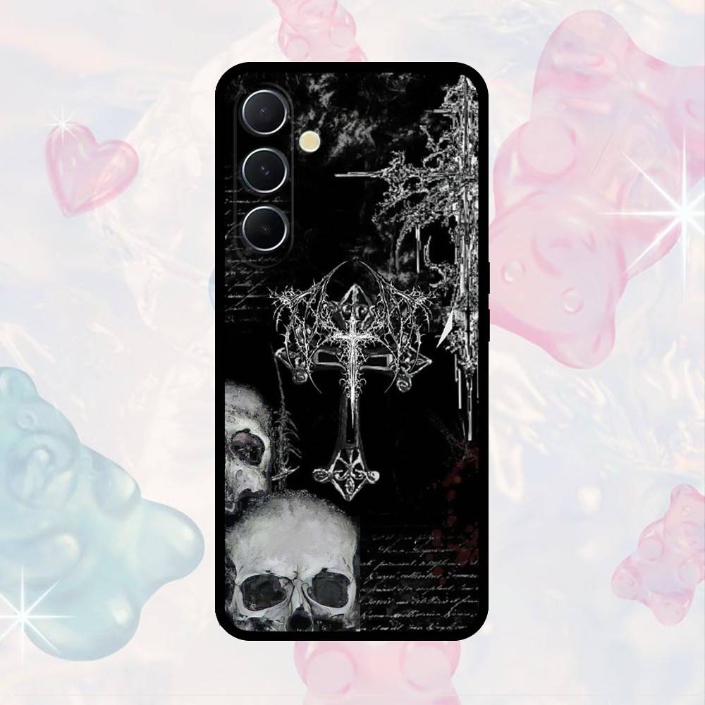 

AAA Gothic Style Case Phone Case For Samsung S25,S24,S21,S22,S23,S30,Ultra,S20,Plus,Fe,Note,10,9,5G Black Cover Samsung S23plus5G