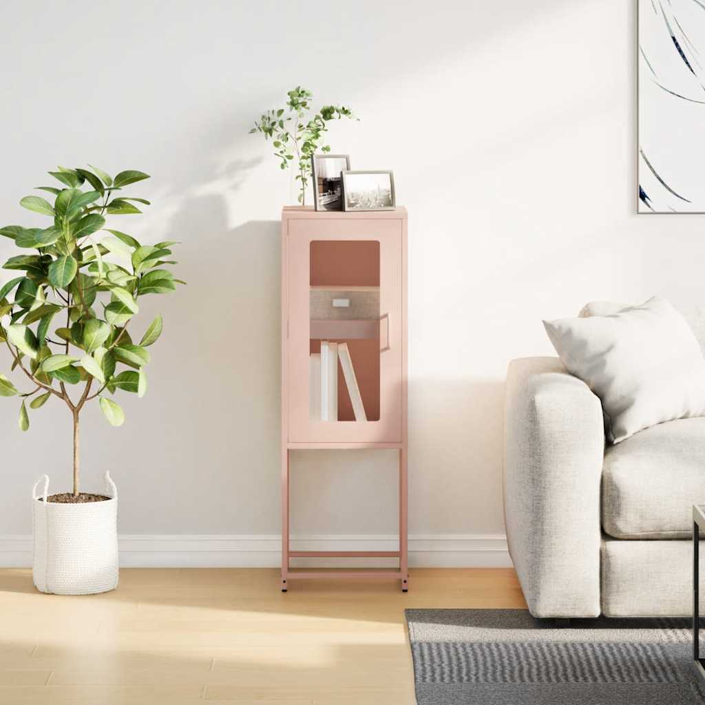 Sideboard Pink 36 x 39 x 107 cm Cold Rolled Steel