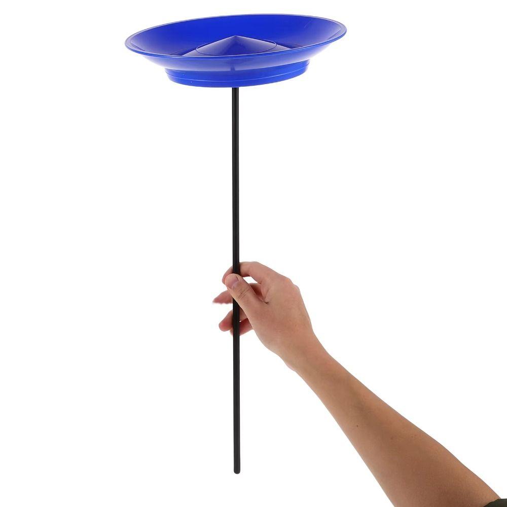 Colorful Juggling Spinning Plates with Sticks Training Entertainment Acrobatic Stage Performance Props