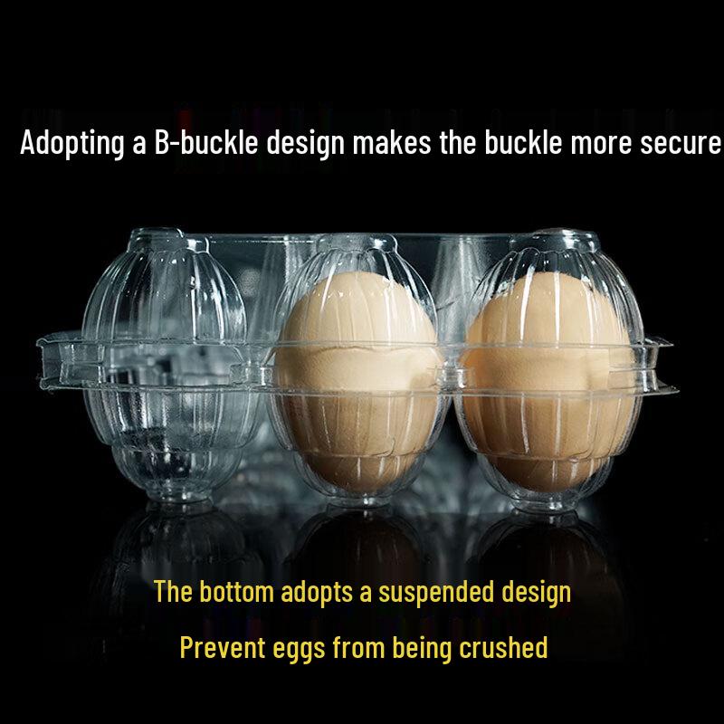 Thickened Plastic Egg Cartons