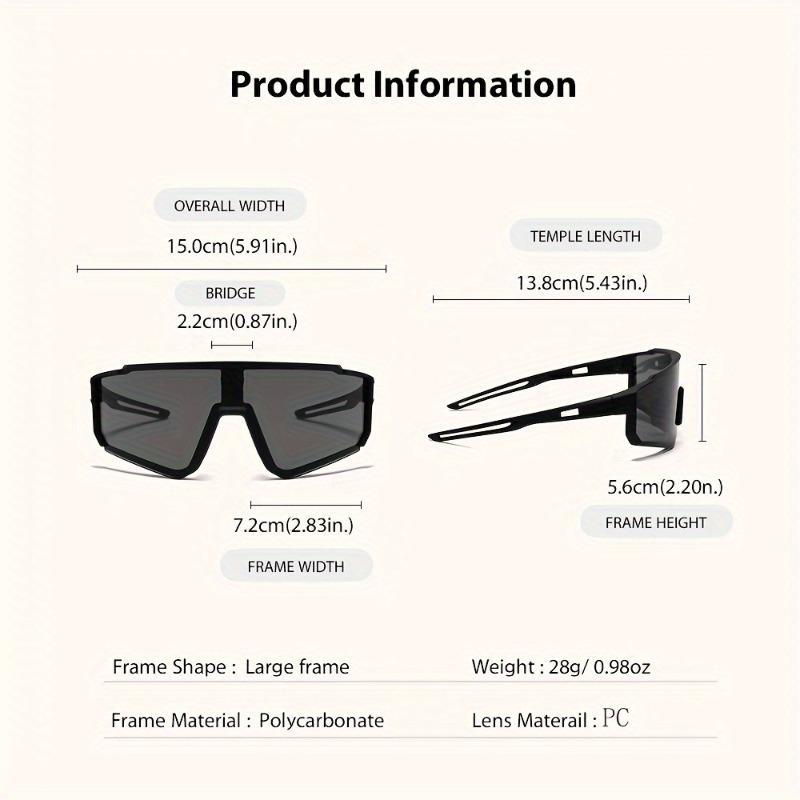 Lunettes de soleil tendance à monture large en polycarbonate pour femmes et hommes, combinaison de 2 paires au choix